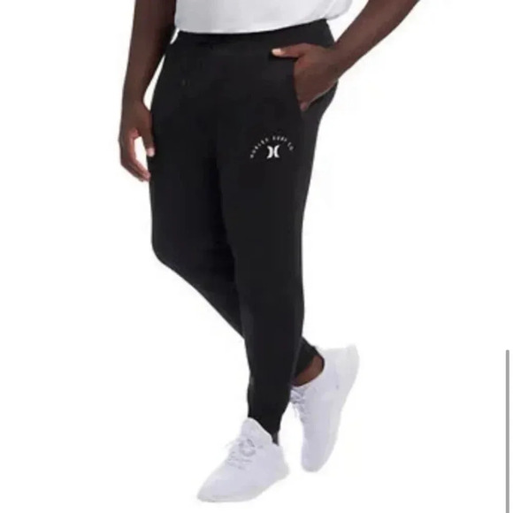 Hurley Mens Slim Fit Fleece Joggers - 2 Pair XXL - Picture 6 of 7